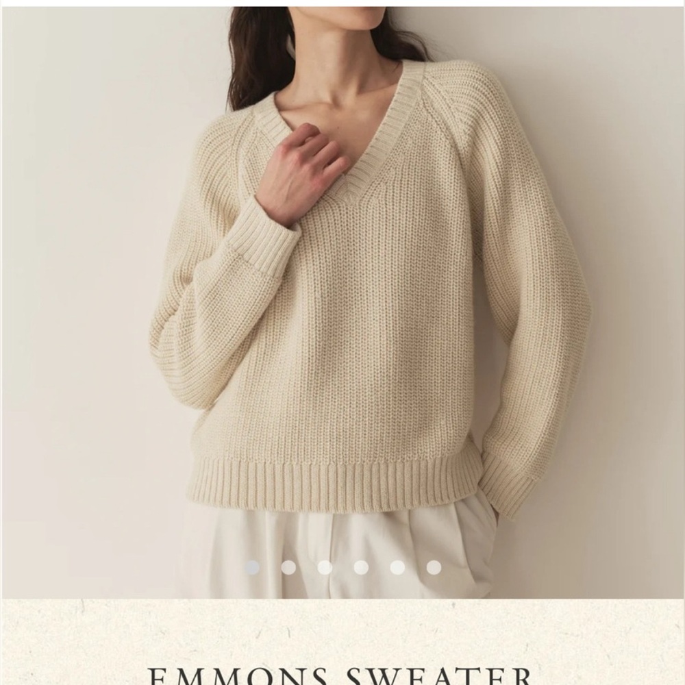 Doen Emmons sweater in cream size M